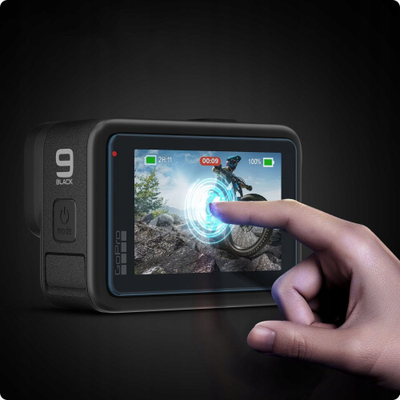 Mbrojtës ekrani Spigen për GoPro Hero 12 11 10 9, xham i temperuar, set multipack, transparent