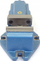 Ngërshare portative rrotulluese Bison Type 1256, hapje 63 mm, metal, blu
