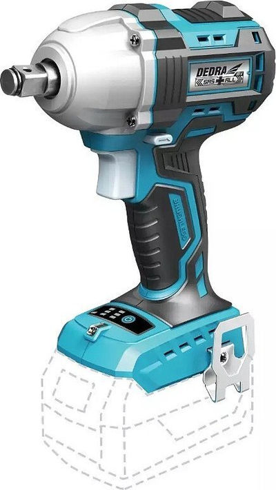 Çelës goditës Dedra Brushless, 450 Nm, 18V, pa kabllo