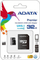 Kartë memorie MicroSDHC ADATA Premier (AUSDH32GUICL10RA1), 32 GB, klasa 10, UHS-I/U1