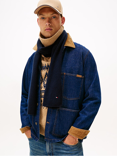 Shall për meshkuj Tommy Hilfiger, Kaltër