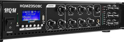 Amplifikator zëri PA Hqm, 350W RMS, 6 zona, me Bluetooth