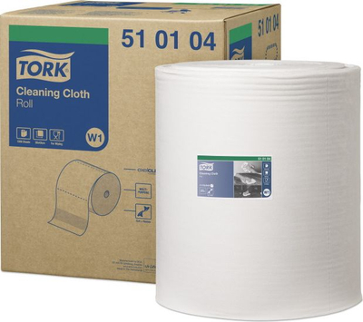 Rrotull letre pastruese Tork 510104, non woven, 380 m, e bardhë