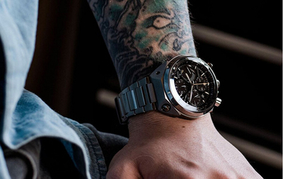 Orë dore Citizen Promaster Eco-Drive Land Chronograph Bull Head AV0080-88E
