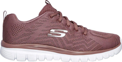 Atlete për goca Skechers Graceful Get Connected, Memory Foam, rrjetë ajrosëse, rozë