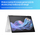 Laptop 2‑во‑1 HP EliteBook X G1i Flip, 14\" WUXGA Touch, Intel Core Ultra 5, 32GB RAM, сребрен