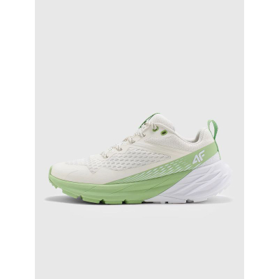 Спортски патики за жени 4F Speed Hiker, TPU и мрежа, гумен ѓон, бели