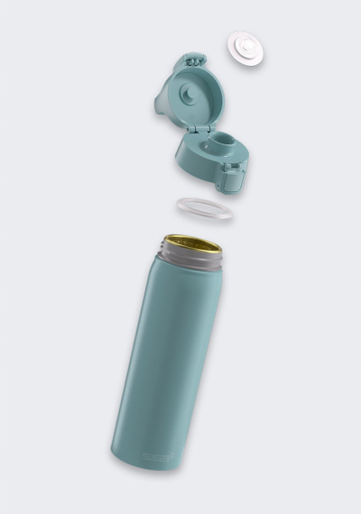 Термос шише SIGG Water Bottle Plus Thermos, 0.75L, рециклиран алуминиум, бела