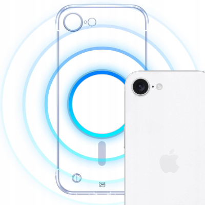Maskë telefoni 3MK Just20g MagCase për Apple iPhone 16e, përputhet me MagSafe, transparente