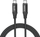 Kabllo USB C në USB C Budi, 100W, 3m, e zezë