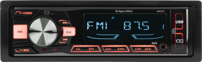 Radio makine Kruger&amp;Matz KM2011, 1 DIN, Bluetooth USB Aux MicroSD, e zezë