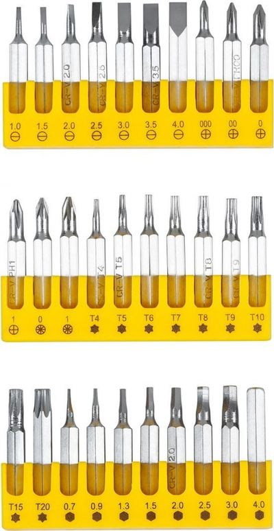 Set kaçavidash Rebell RB-1102, 32 copa, me dorezë komode
