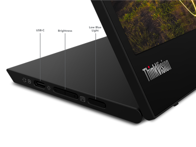Monitor portativ Lenovo ThinkVision M15, 15.6", Full HD, i zi
