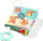 Libër sensitiv për foshnja BabyOno Have Fun Seasons, me kontrast, me dhëmbore, shumëngjyrësh