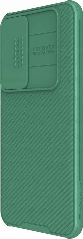 Mbrojtëse telefoni Nillkin CamShield Pro Armored, për Samsung Galaxy S24 Plus, me kapak kamere, jeshile