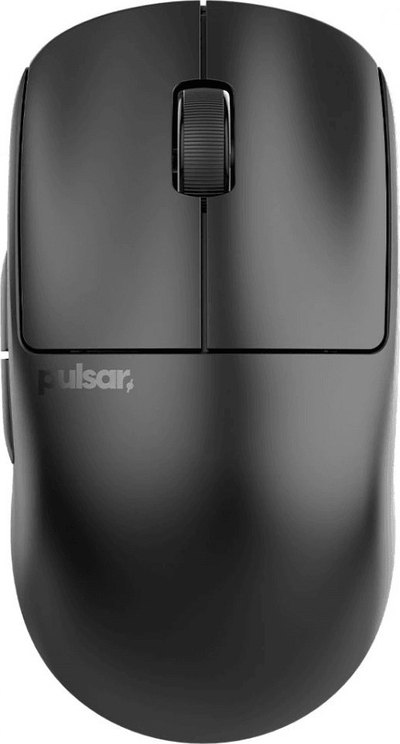 Maus gaming Pulsar X2 V2 Wireless, pa kabllo, bateri 70 orë, i zi