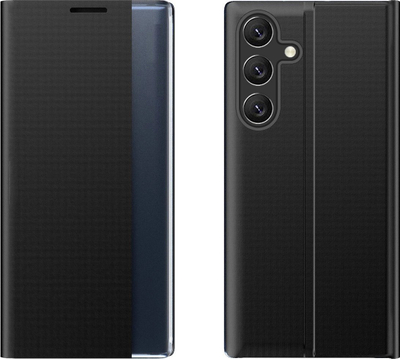 Kapak telefoni Hurtel New Sleep Case me qendrim për Samsung Galaxy A26, magnetik, i zi