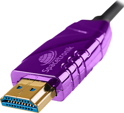 Kabllo HDMI optike Spacetronik SH-OX050, 8K HDMI 2.1, 5 m, e zezë