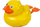 Lodër për banjo LEAN Toys Floating Duck 7161, me bateri, për kalamaj, shumëngjyrëshe