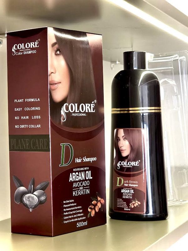 Color Shampo për flokë COLORÉ, Dark Brown, 500ml