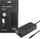 Adapter energjie Qoltec Power Supply 40W, 12V 3.33A, prizë 5.5 x 2.1 mm, i zi