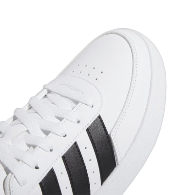 Atlete Adidas Breaknet 2.0, lëkurë, taban gome, të bardha