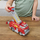 Makina lodër Spin Master Paw Patrol Marshall Rescue Knights, që transformohet, me figurë, e kuqe