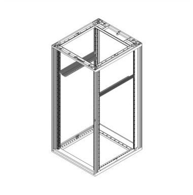 Set udhëzues rack Schroff Novastar 1000T, 1000 mm, kapacitet 50 kg, gri metalik