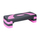 Step aerobik Rebel Active, 78 cm, 3 nivele, roz e zezë