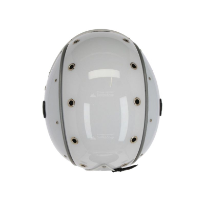 Helm ski CASCO SP-3 Airwolf, S 52-56 cm, me vizor, e bardhë