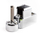 Menteshë e poshtme Cersanit Bottom Chrome Hinge Easy New, për kabinë dushi 1 dhe 2 fletëshe, krom