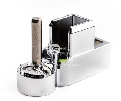 Menteshë e poshtme Cersanit Bottom Chrome Hinge Easy New, për kabinë dushi 1 dhe 2 fletëshe, krom