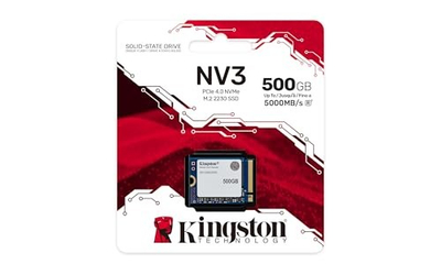 SSD Kingston NV3 M.2 2230, 500GB, NVMe PCIe 4.0