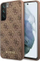 Kuti telefoni Guess GUHCS23SG4GFBR për Samsung Galaxy S23, hard case, 4G Metal Gold Logo, kafe
