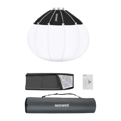 Softbox lantern fotografik Neewer NS90L, 90cm, montim Bowens, i bardhë