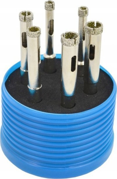 Set burgash për metal AWTools AW47277, 6 copa, 6-10 mm