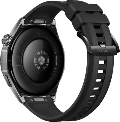 Ora e mençur Huawei Watch GT6, 46mm, ekran 1.47" AMOLED, GPS, e zezë