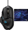 Set maus gaming Logitech G502 Hero + mauspad G640 SE, 25600 DPI, me kabllo, i zi