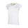 Bluzë sportive Dunlop Crew Tee JN99, për goca, me mëngë të shkurtra, e bardhë