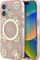 Mbulesë telefoni Guess 4G Monogram MagSafe për iPhone 16 6.1", lëkurë PU, rozë