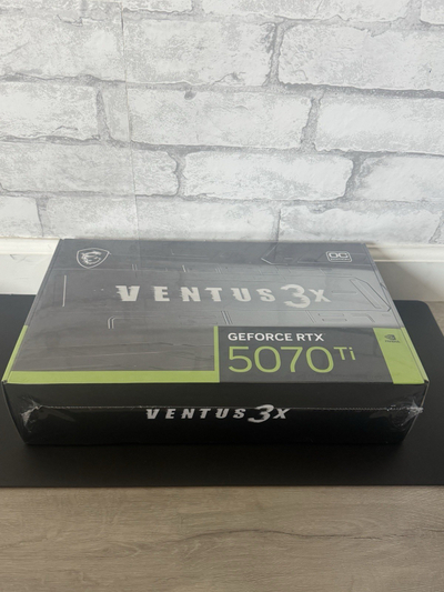 Kartë grafike MSI GeForce RTX 5070 Ti VENTUS 3X OC, 16GB GDDR7, e zezë