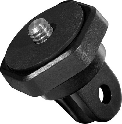 Adapter tripod Telesin GP-TPM-T04, fileto 1/4", për kamera sportive, i zi