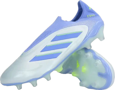 Kопачки за фудбал Adidas Copa Pure III Elite Laceless FG, без врвки, за тврди терени, Halo сина, 42 2/3