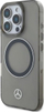 Mbrojtëse telefoni Mercedes për iPhone 16 Pro 6.3", MagSafe, transparente, argjendtë