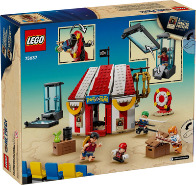 Set LEGO One Piece Buggy the Clown Circus Tent 75637, model ndërtimi, shumëngjyrësh