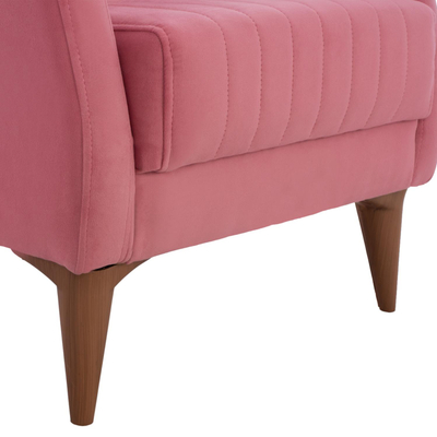 Kolltuk Hayes velvet 70×83×96 cm (HM9135.02), rozë
