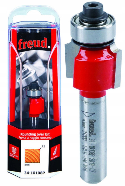 Frezë Freud F03FR01766 për rrumbullakosje, diametër 16.7mm, bisht 8mm
