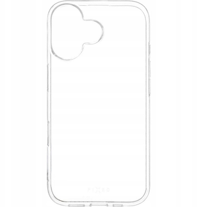 Mbulesë telefoni FIXED për iPhone 17, plastike fleksibile, kundër rënies, transparente