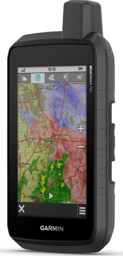 Navigacion GPS dore Garmin Montana 700, ekran me prekje, rezistent ndaj ujit, i zi