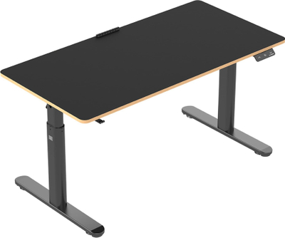 Tavolinë kompjuterike ULTRADESK PULSAR, elektrike, lartësi e rregullueshme, e zezë